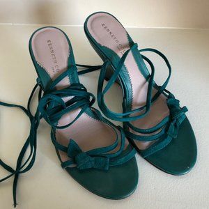 Kenneth Cole tie up wedges